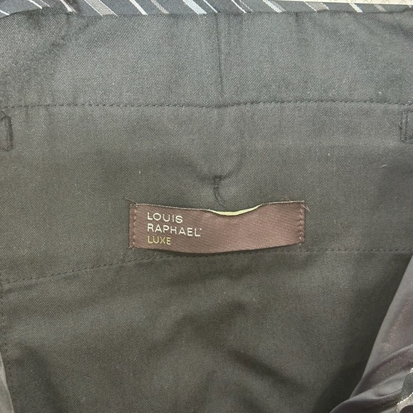 Louis Raphael Luxe Men’s Dress Pants Hidden Extension 36X32. 100% Worsted Wool - Picture 12 of 13